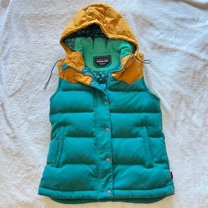 Patagonia Bivy Hooded Puffer Vest, Size M
